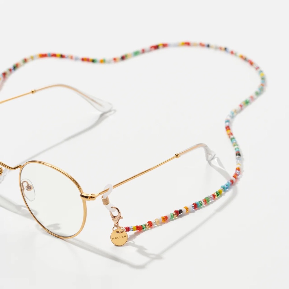NWT Meller Hirsi Jungle Glasses Chain